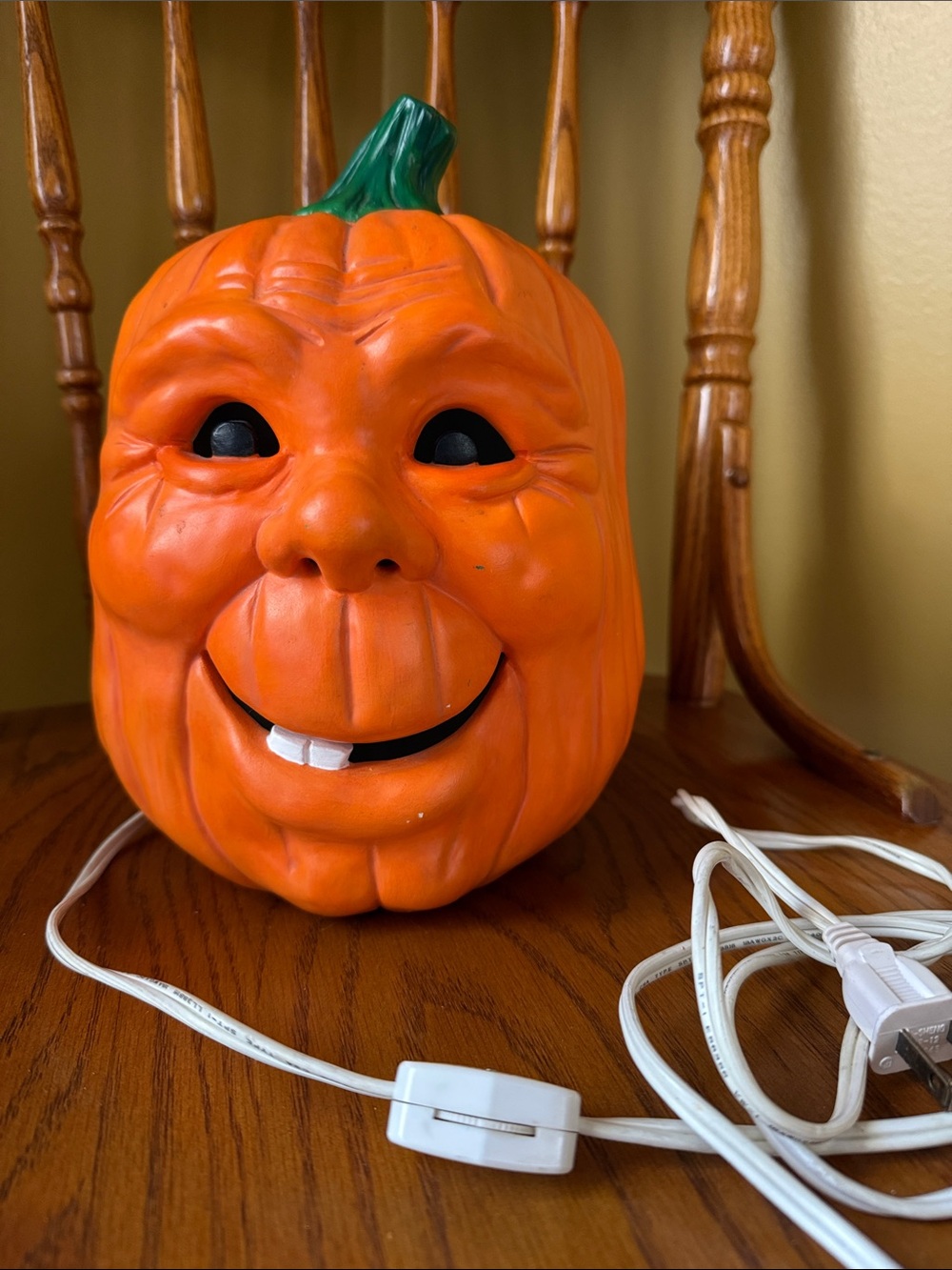 Vintage 1988 Scioto Ceramic Jack-O-Lantern